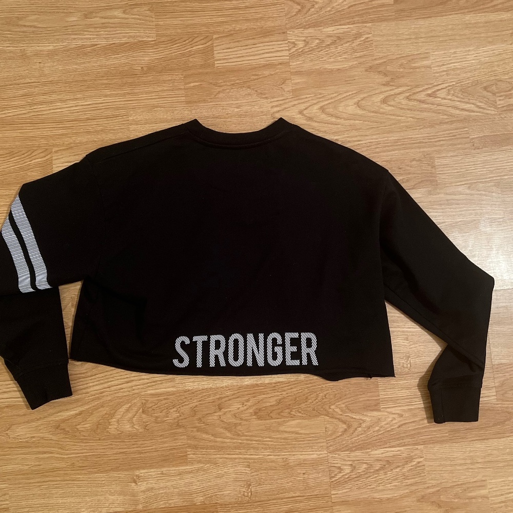 Stronger Hero Cropped Sweatshirt